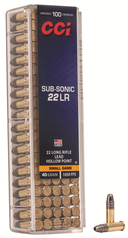 CCI SUBSONIC 22LR 40GR LHP 100 - Win Repeating Arms Promotion